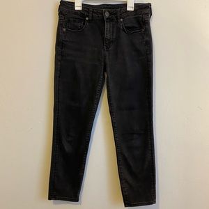 Black American Eagle Skinny Jeans